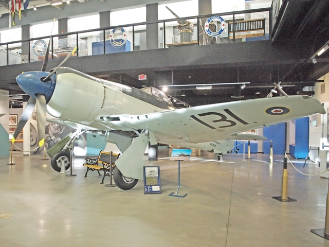 RCN Hawker Sea Fury FBII