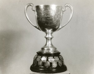 The Grey Cup. Photo courtesy Canada's Sports Hall of Fame.