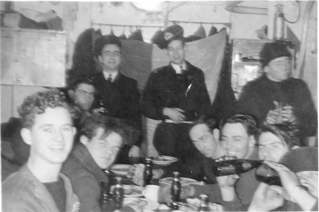 Christmas in HMCS SKEENA 1943