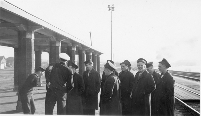 RCN Sailors at Port Arthur, ON