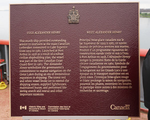CCGS Alexander Henry Dedication