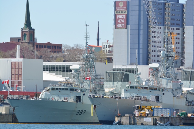 HMCShips FREDERICTON and CHARLOTTETOWN