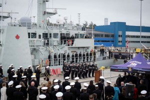 Kingston-Class Paying Off Ceremony held at B Jetty at Canadian Forces Base Esquimalt on 29 September, 2025  Photo: Aviator Rebecca Mainardi, MARPAC Imaging, CFB Esquimalt