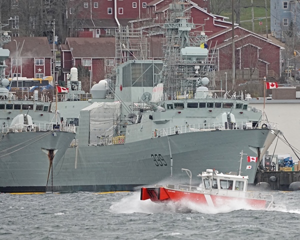 Choppy Halifax Harbour