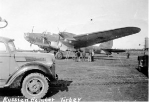 Russian Bomber at RCAF Torbay, NF.