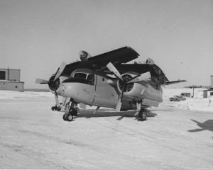 Tracker from VX10 Squadron was one of two Trackers to be the 1St Rcn aircraft to fly across the Atlantic in Marh 1957. Photo -Shearwater Aviation Museum (SAM2006)