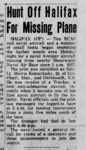 The Telegraph-Journal, Saint John, NB. 19 March 1957. p. 1.